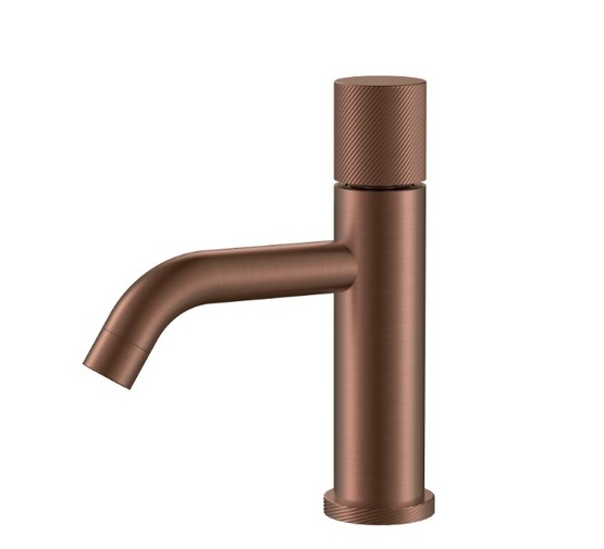 Смеситель для раковины Boheme Stick Spirale бронза брашированная