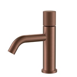 Смеситель для раковины Boheme Stick Spirale бронза брашированная