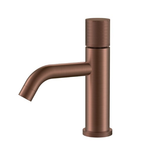 Смеситель для раковины Boheme Stick Touch бронза брашированная