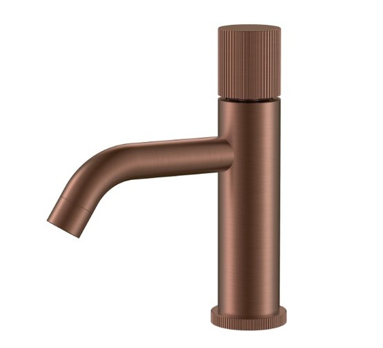 Смеситель для раковины Boheme Stick Linea бронза брашированная