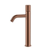 Смеситель для раковины Boheme Stick Spirale медь брашированная