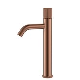 Смеситель для раковины Boheme Stick Linea медь брашированная