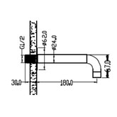 Душевая система Boheme Cell со смесителем черный матовый