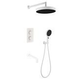 Душевая система Boheme Cell со смесителем белый матовый