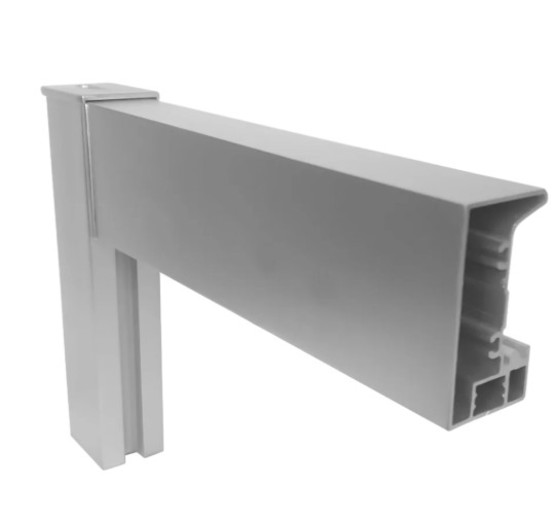 Душевая дверь Kubele DE019 D4-CLN-MT 155 см хром матовый,прозр.стекло