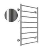 Полотенцесушитель водяной Terminus Аврора Э 500x800 П8 сатин