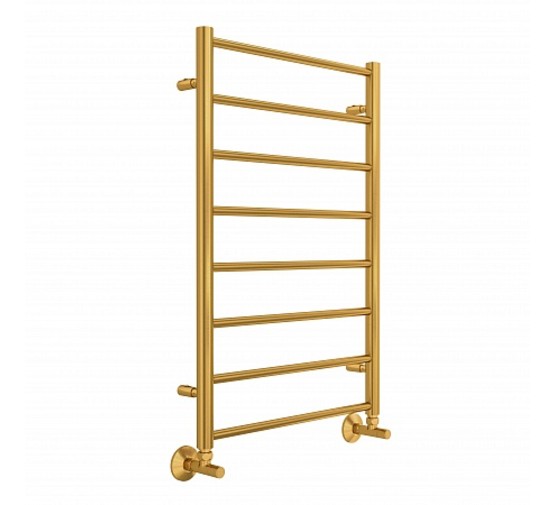 Полотенцесушитель водяной Terminus Аврора Э 500x800 П8 золото брашированное