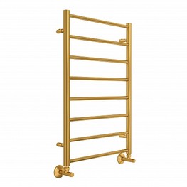 Полотенцесушитель водяной Terminus Аврора Э 500x800 П8 золото брашированное