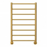 Полотенцесушитель водяной Terminus Аврора Э 500x800 П8 золото брашированное