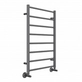 Полотенцесушитель водяной Terminus Аврора Э 500x800 П8 оружейная сталь