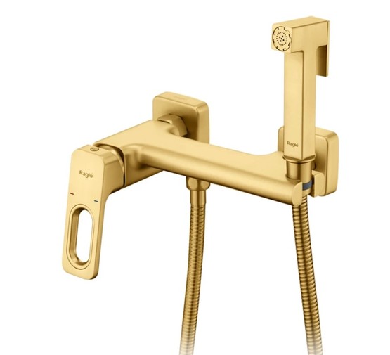Гигиенический душ Raglo R51.51 золото сатин