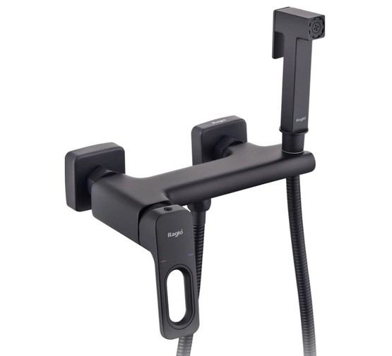 Гигиенический душ Raglo R51.51 черный матовый