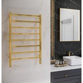 Полотенцесушитель электрический Terminus Ватикан 500х850 П8 золото брашированное