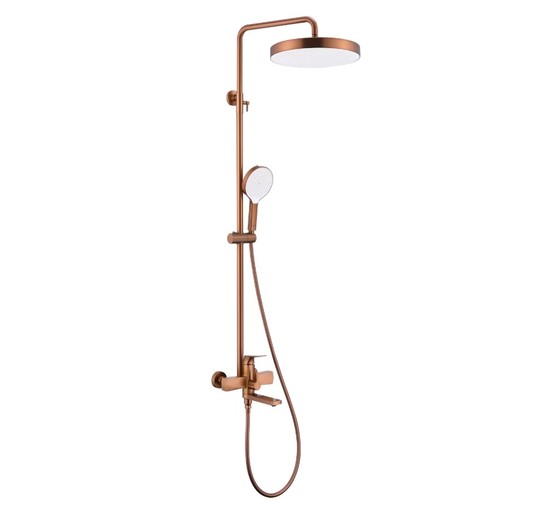 Душевая система Raglo R07.24 медь матовая
