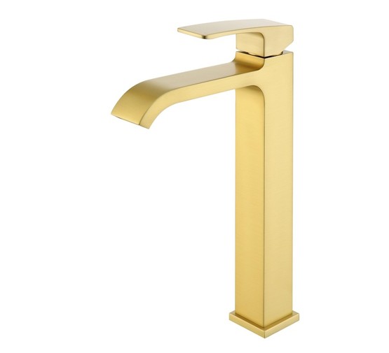 Смеситель для раковины Raglo R02.15 золото сатин