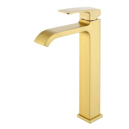 Смеситель для раковины Raglo R02.15 золото сатин