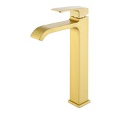 Смеситель для раковины Raglo R02.15 золото сатин