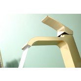 Смеситель для раковины Raglo R02.15 золото сатин