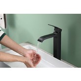 Смеситель для раковины Raglo R02.15 черный матовый