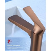 Смеситель для раковины Raglo R07.10 медь матовая