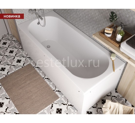 Ванна из литьевого мрамора Эстет Честер 180x80