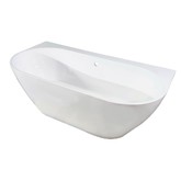 Ванна из литьевого мрамора Эстет Майями 170x85 пристенная