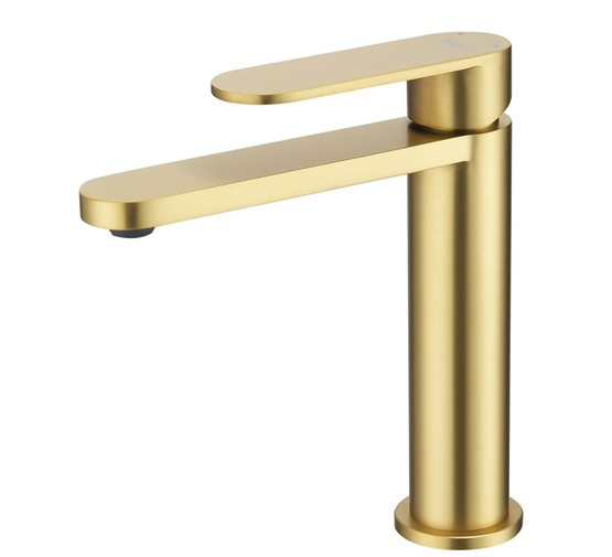 Смеситель для раковины Raglo R10.10 золото сатин