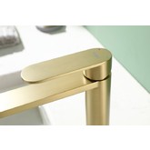 Смеситель для раковины Raglo R10.10 золото сатин