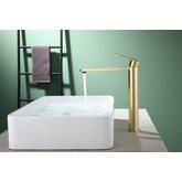 Смеситель для раковины Raglo R10.15 золото сатин