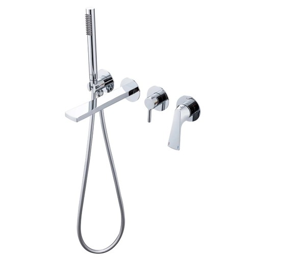 Смеситель для ванны Raglo R07.32 встраиваемый хром