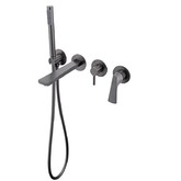 Смеситель для ванны Raglo R07.32 встраиваемый графит