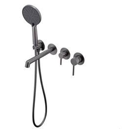 Смеситель для ванны Raglo R20.32 встраиваемый графит