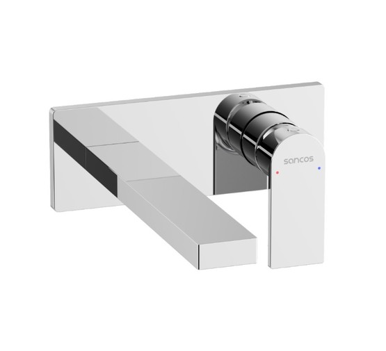 Смеситель для раковины Sancos Studio встраиваемый хром