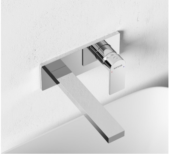 Смеситель для раковины Sancos Studio встраиваемый хром