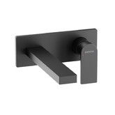 Смеситель для раковины Sancos Studio встраиваемый черный матовый