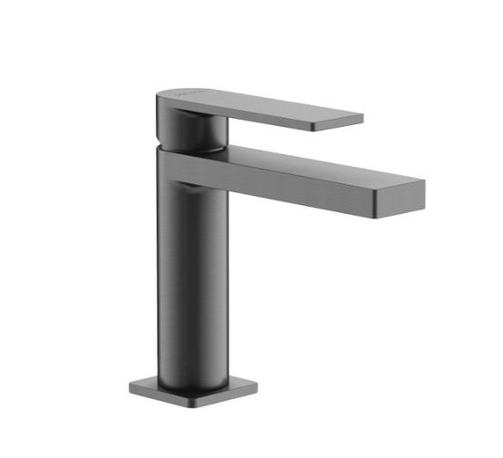 Смеситель для раковины Sancos Studio  вороненая сталь