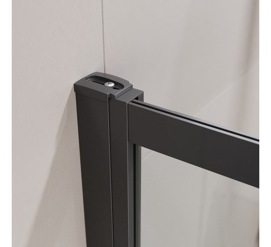 Шторка для ванны Cezares SLIDER-FIX 900x1500 оружейная сталь, прозр.стекло 