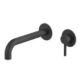 Смеситель для раковины Whitecross Y1215BL встраиваемый черный матовый