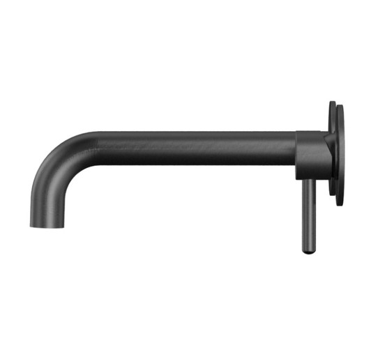 Смеситель для раковины Whitecross Y1215GM встраиваемый оружейная сталь