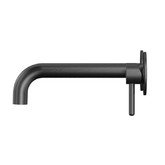 Смеситель для раковины Whitecross Y1215GM встраиваемый оружейная сталь