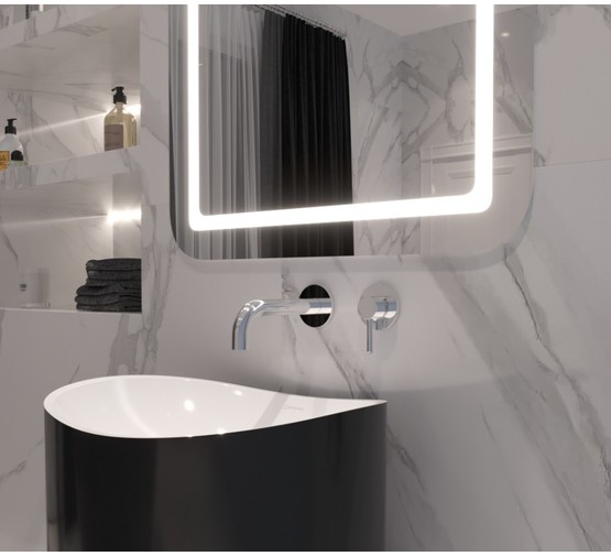 Смеситель для раковины Whitecross Y1216CR встраиваемый хром