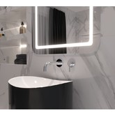 Смеситель для раковины Whitecross Y1216CR встраиваемый хром