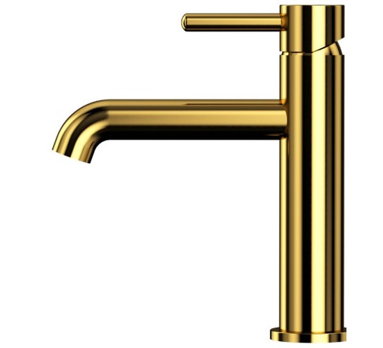 Смеситель для раковины Whitecross Y1211GL золото