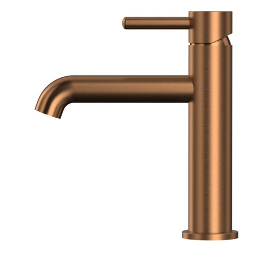 Смеситель для раковины Whitecross Y1211CPB медь брашированное