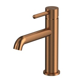 Смеситель для раковины Whitecross Y1211CPB медь брашированное