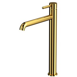 Смеситель для раковины Whitecross Y1213GL высокий золото