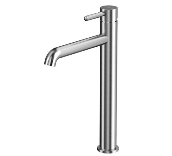 Смеситель для раковины Whitecross Y1212NIB высокий никель брашированный