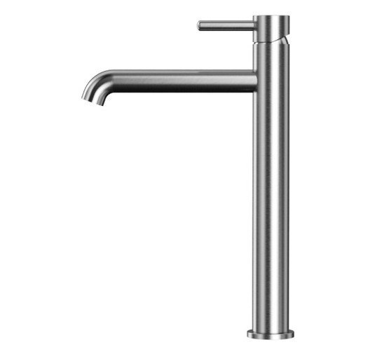 Смеситель для раковины Whitecross Y1212NIB высокий никель брашированный