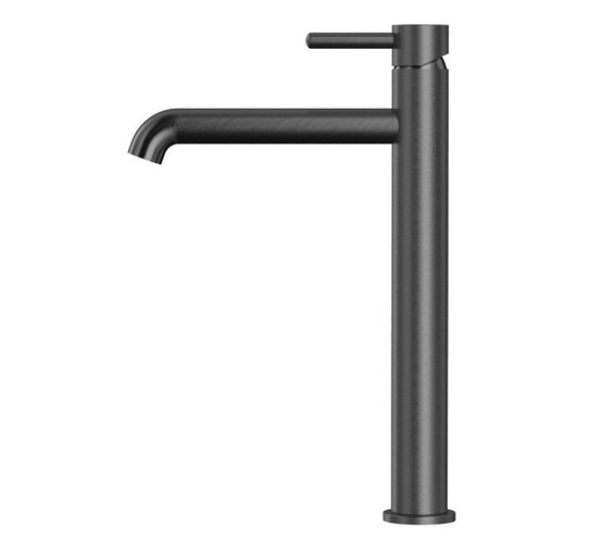 Смеситель для раковины Whitecross Y1212GM высокий оружейная сталь