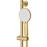Душевая система Cezares Stylus со смесителем золото брашированное